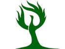 Noddfa Dawel retreats logo. Tree of life Rebirth and renewal